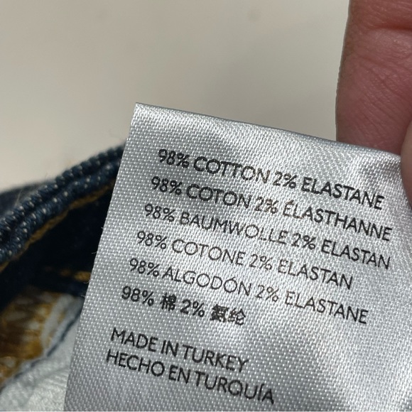 New Anthropologie Pilcro The Split Straight Jeans Sz 29 NWT - Picture 10 of 15